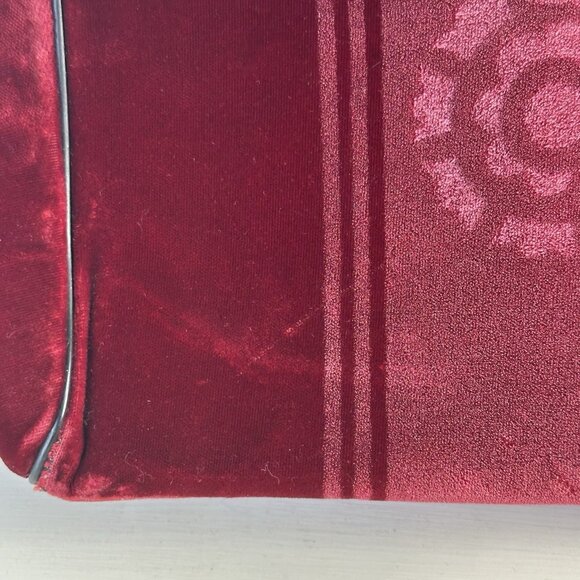 Vintage Doctor Handbag Purse Red Bevilacqua Velvet - Picture 8 of 10